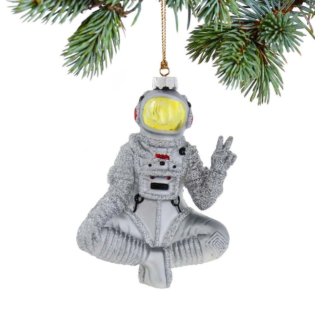 keepsake personalized peace out astronaut christmas ornament – Christmas ornament, holiday tree decoration or gift