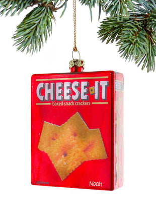 Box Of Cheese-It Crackers Personalized Ornament by CODY FOSTER Ornament