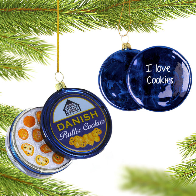decorative personalized butter cookies christmas ornament – Christmas ornament, holiday tree decoration or gift