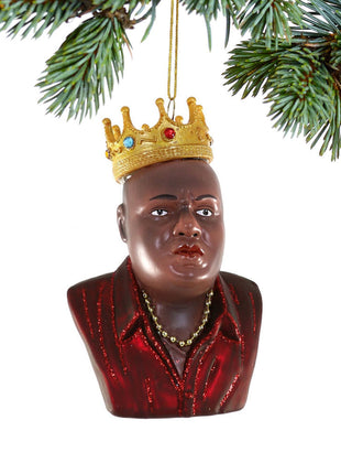 The Notorious BIG Ornament  by CODY FOSTER Ornament