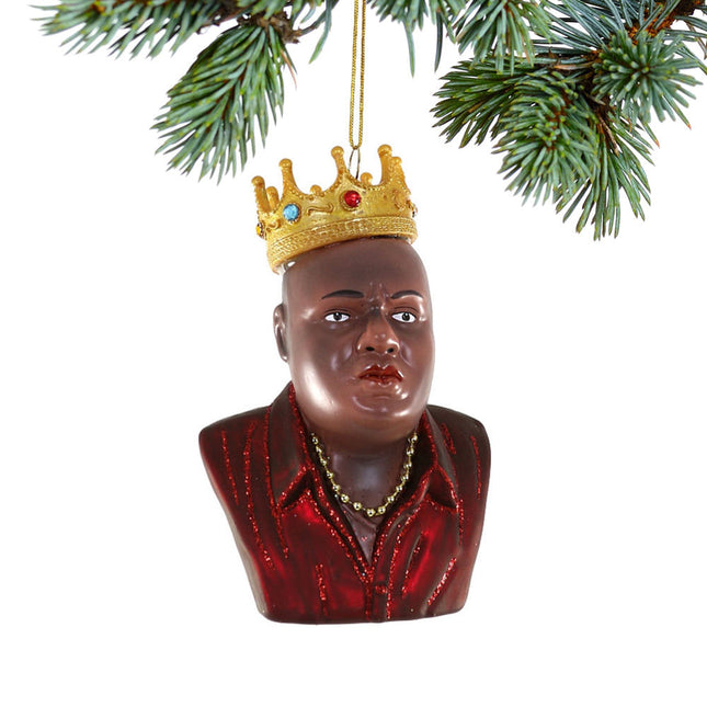 holiday personalized the notorious big christmas ornament – Christmas ornament, holiday tree decoration or gift