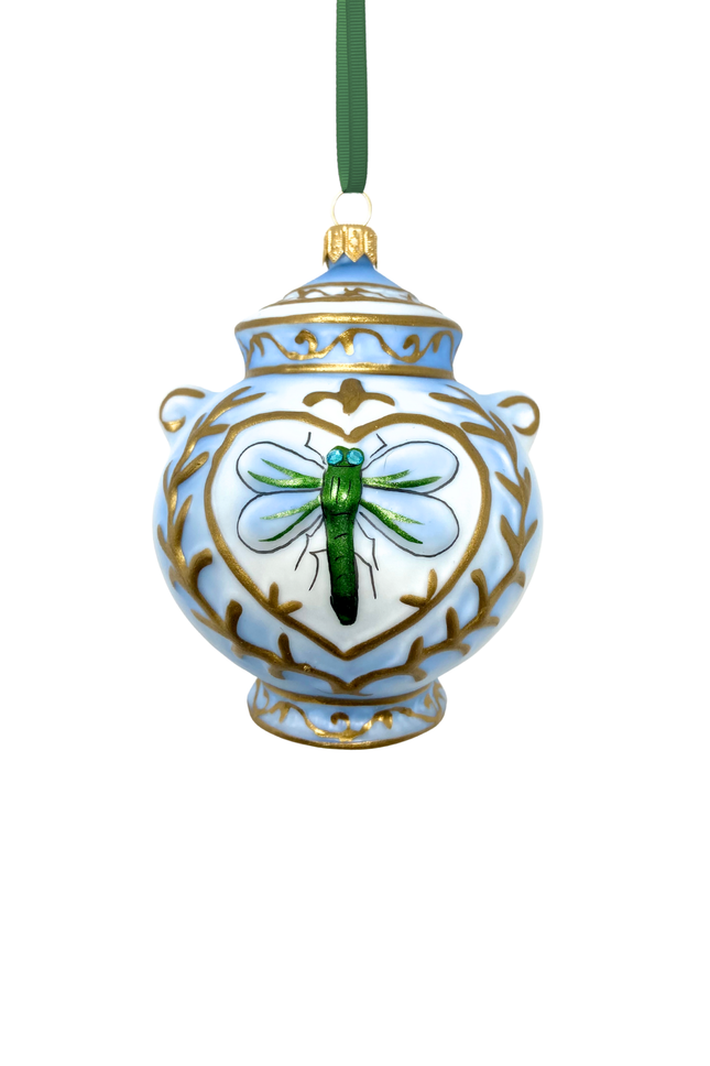 Chateau Jardin Jar Polish Glass Ornament