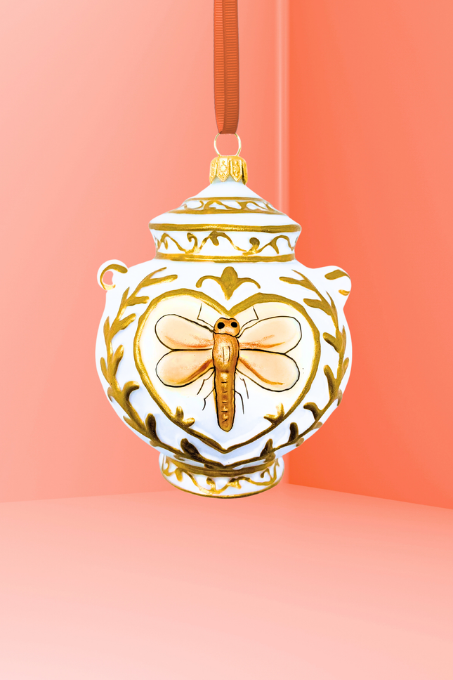 Chateau Safran French Jar Ornament