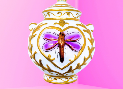 Chateau Violette Canister Jar Ornament