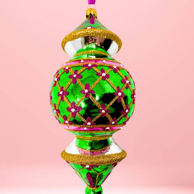 Chicago Reflector Glass Ornament