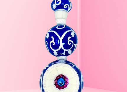 Chinoiserie Glass Finial Tree Topper