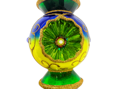 City of Lights Reflector Glass Ornament