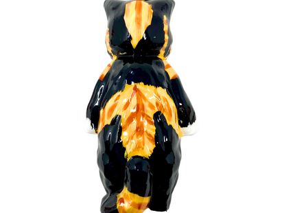 Cleo Calico Cat Glass Ornament