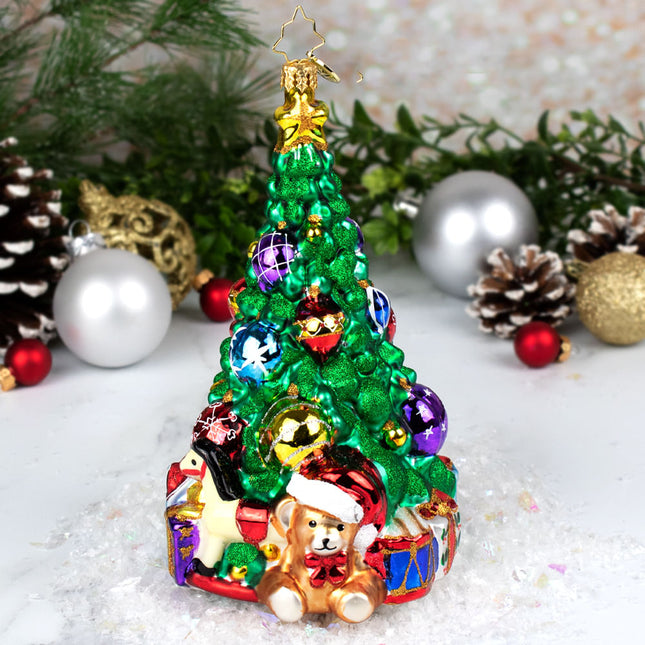 Tastefully Trimmed Tree Ornament