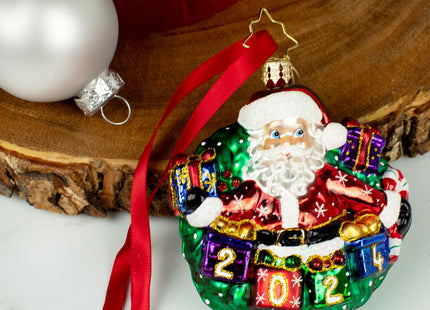 personalized yearly salutations christmas ornament – Christmas ornament, holiday tree decoration or gift