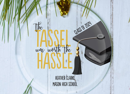 keepsake personalized tassle hassle christmas ornament – Christmas ornament, holiday tree decoration or gift