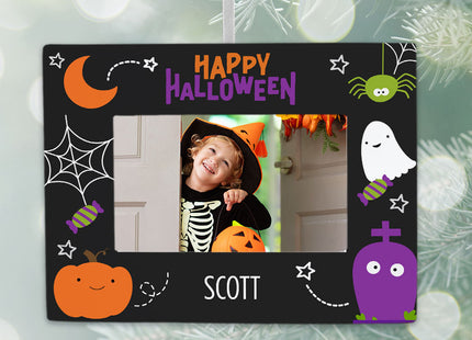 personalized personalized cute halloween christmas ornaments – Christmas ornament, holiday tree decoration or gift