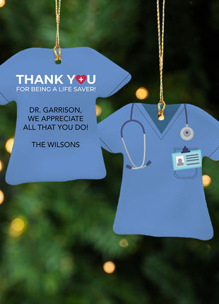 Personalized Baseball Jersey - Purple Christmas Ornament from ORNAMENT EXCLUSIVE Personalized Ornament