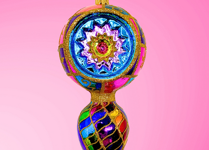 Dazzling Demure Polish Glass Ornament