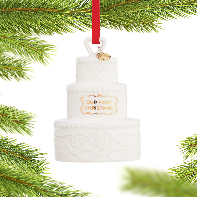 holiday our first christmas cake 2021 ornament christmas ornament – Christmas ornament, holiday tree decoration or gift