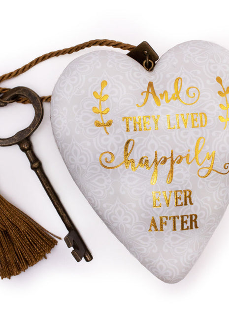 Happily Ever After Heart Personalized Ornament by DEMDACO Ornament