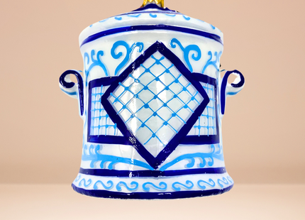 DeSantis Cookie Jar Polish Glass Ornament