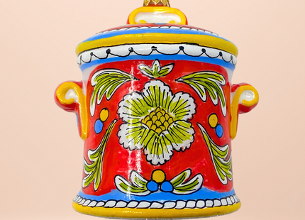 DiNapoli Cookie Jar Polish Glass Ornament