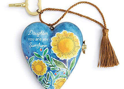 Daughter Musical Art Heart Custom Ornament | Demdaco Xmas Ornament