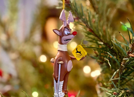 Deer Crossing Keepsake Ornament