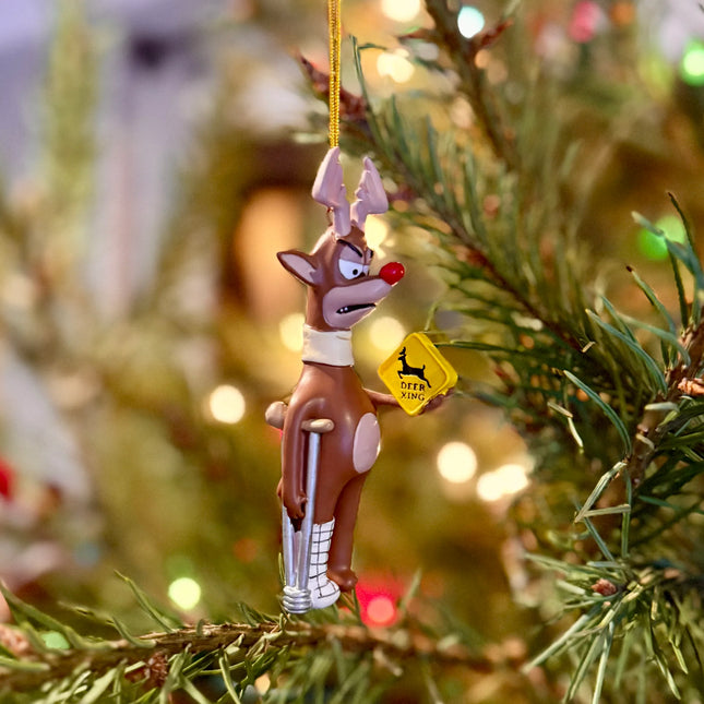 Deer Crossing Keepsake Ornament