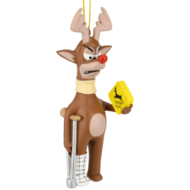 Deer Crossing Keepsake Ornament