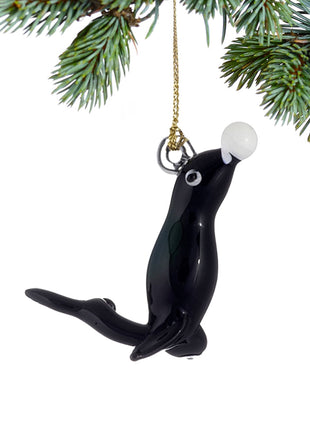 Playful Seal Ornament  by ORNAMENT SHOP EXCLUSIVE Ornament