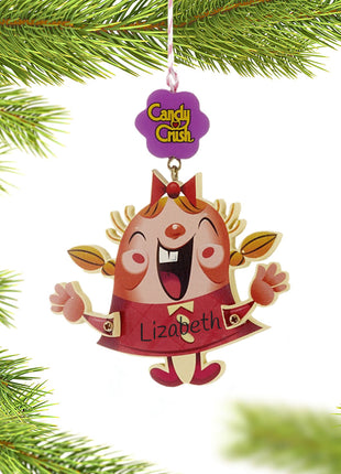 Candy Crush Game Tiffy Personalized Ornament by ENESCO Ornament