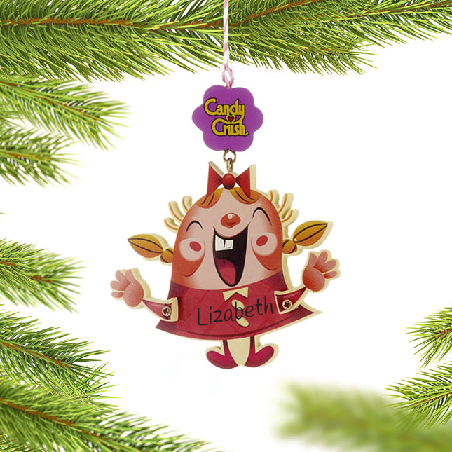 Candy Crush Game Tiffy Ornament