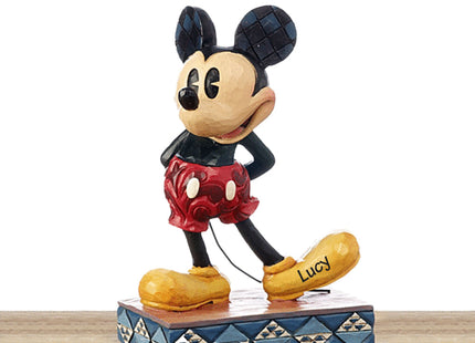 holiday personalized classic mickey mouse tabletop figure – Christmas ornament, holiday tree decoration or gift