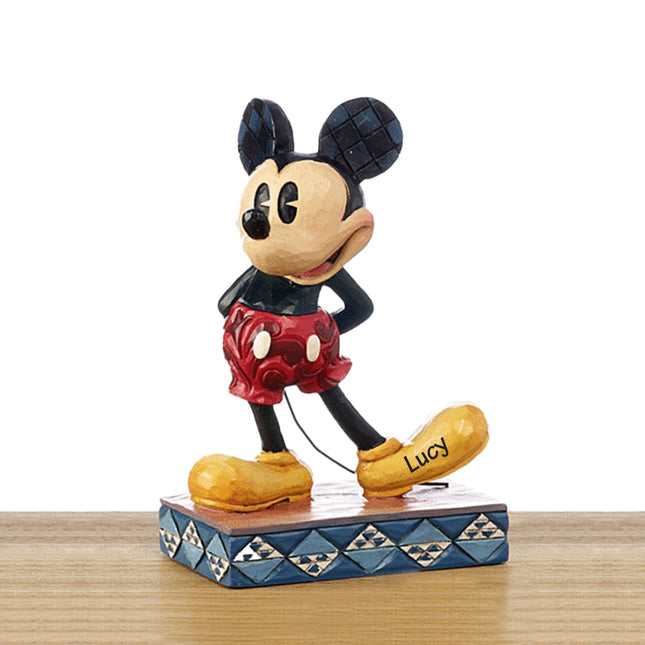 Classic Mickey Mouse Tabletop Figure Personalized