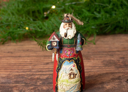 decorative german santa jim shore christmas ornament – Christmas ornament, holiday tree decoration or gift