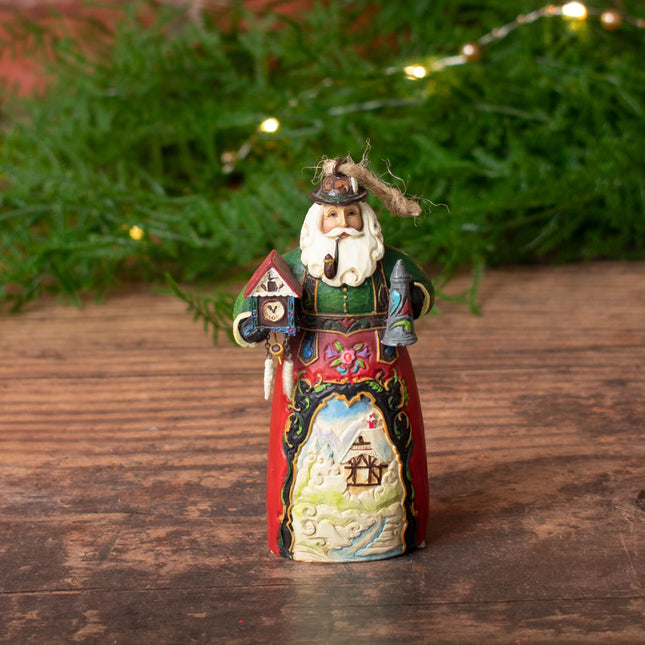 German Santa Jim Shore Ornament