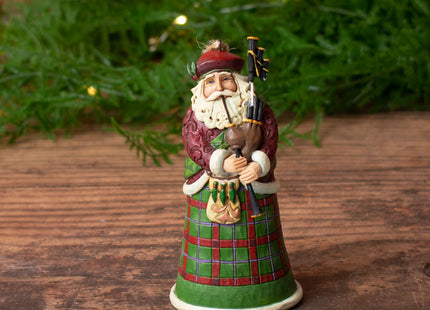 personalized scottish santa jim shore christmas ornament – Christmas ornament, holiday tree decoration or gift