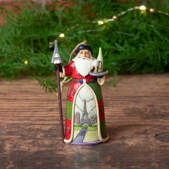 French Santa Jim Shore Ornament