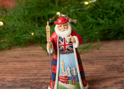 holiday british santa jim shore christmas ornament – Christmas ornament, holiday tree decoration or gift