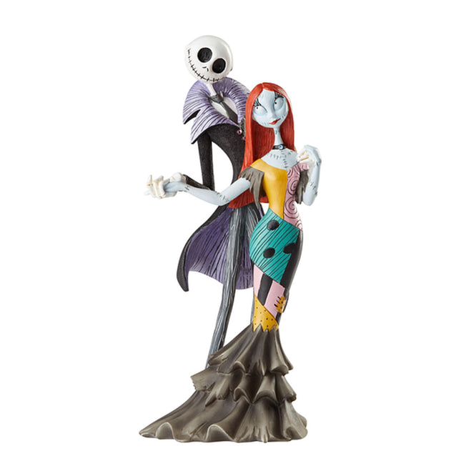 Disney Nightmare Before Christmas Jack Skellington And Sally Tabletop Ornament