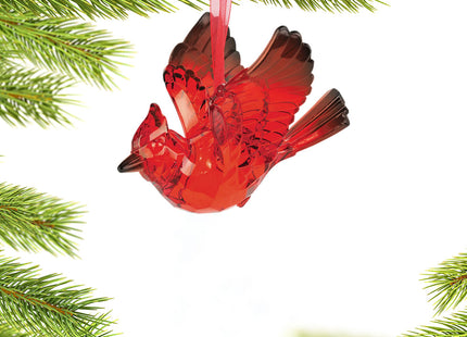 personalized faceted bluebird christmas ornament – Christmas ornament, holiday tree decoration or gift