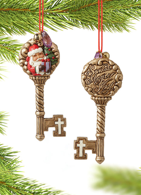 Jim Shore Santa Key Ornament  by ENESCO Ornament