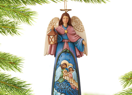 decorative nativity angel christmas ornament – Christmas ornament, holiday tree decoration or gift