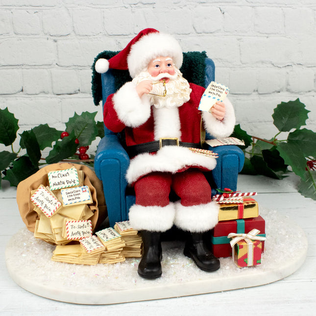 Possible Dreams Clothtique Letters to Santa Tabletop Ornament