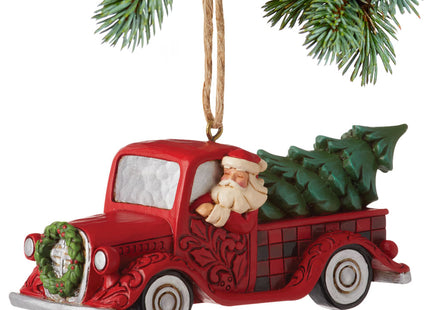 holiday jim shore highland glen santa christmas ornament – Christmas ornament, holiday tree decoration or gift