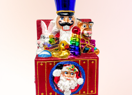 Erik's Toy Box Polish Glass Christmas Ornament