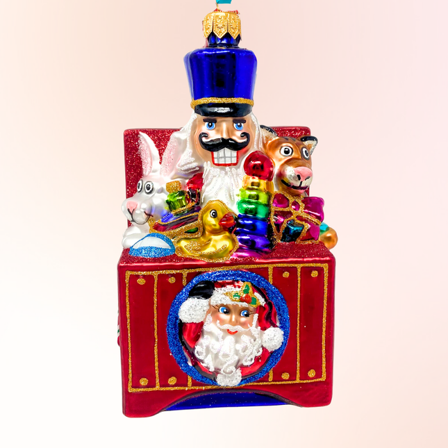 Erik's Toy Box Polish Glass Christmas Ornament