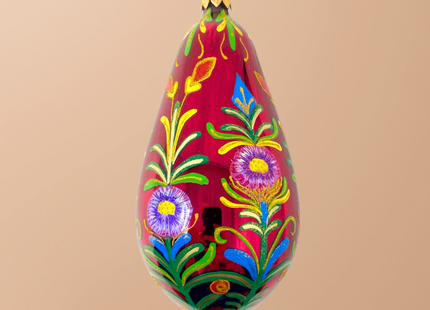 Evening Frolic Polish Glass Ornament