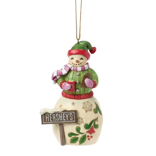 Snowman with Hot Cocoa Ornament