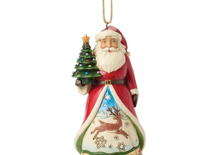 Santa Vintage Christmas Custom Ornament | Enesco Xmas Ornament