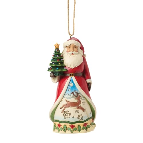Santa Vintage Christmas Custom Ornament | Enesco Xmas Ornament