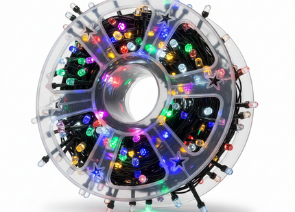 300 LED String Light Super Bright Roll - Multicolor