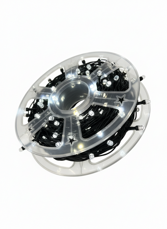 300 LED String Light Super Bright Roll - White
